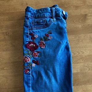Embroidered Jeans